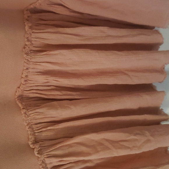 Free people oversized hooded pink sweater.  Xtra small - Picture 3 of 6